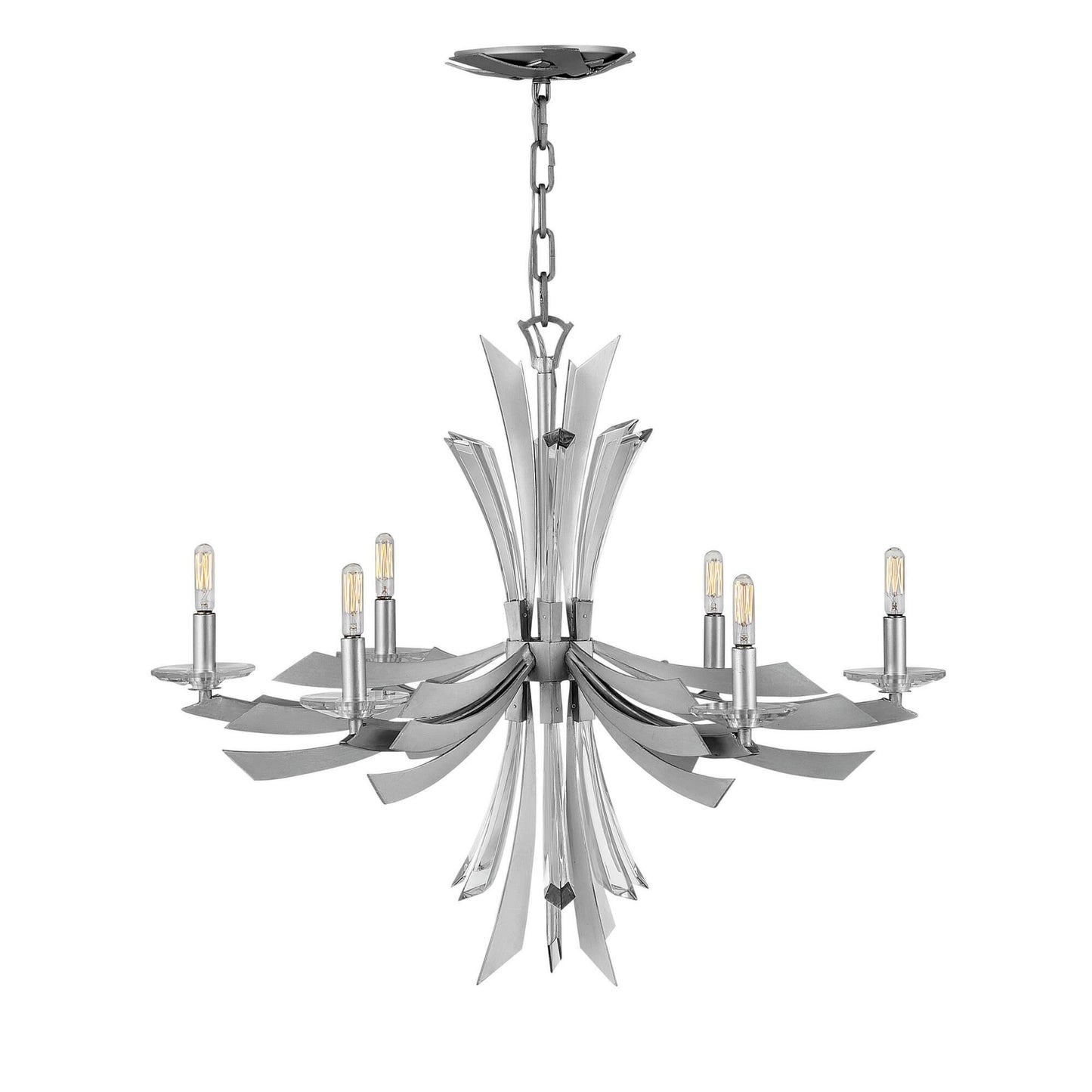 Fredrick Ramond Vida 29 Inch 6 Light Chandelier Cp265489