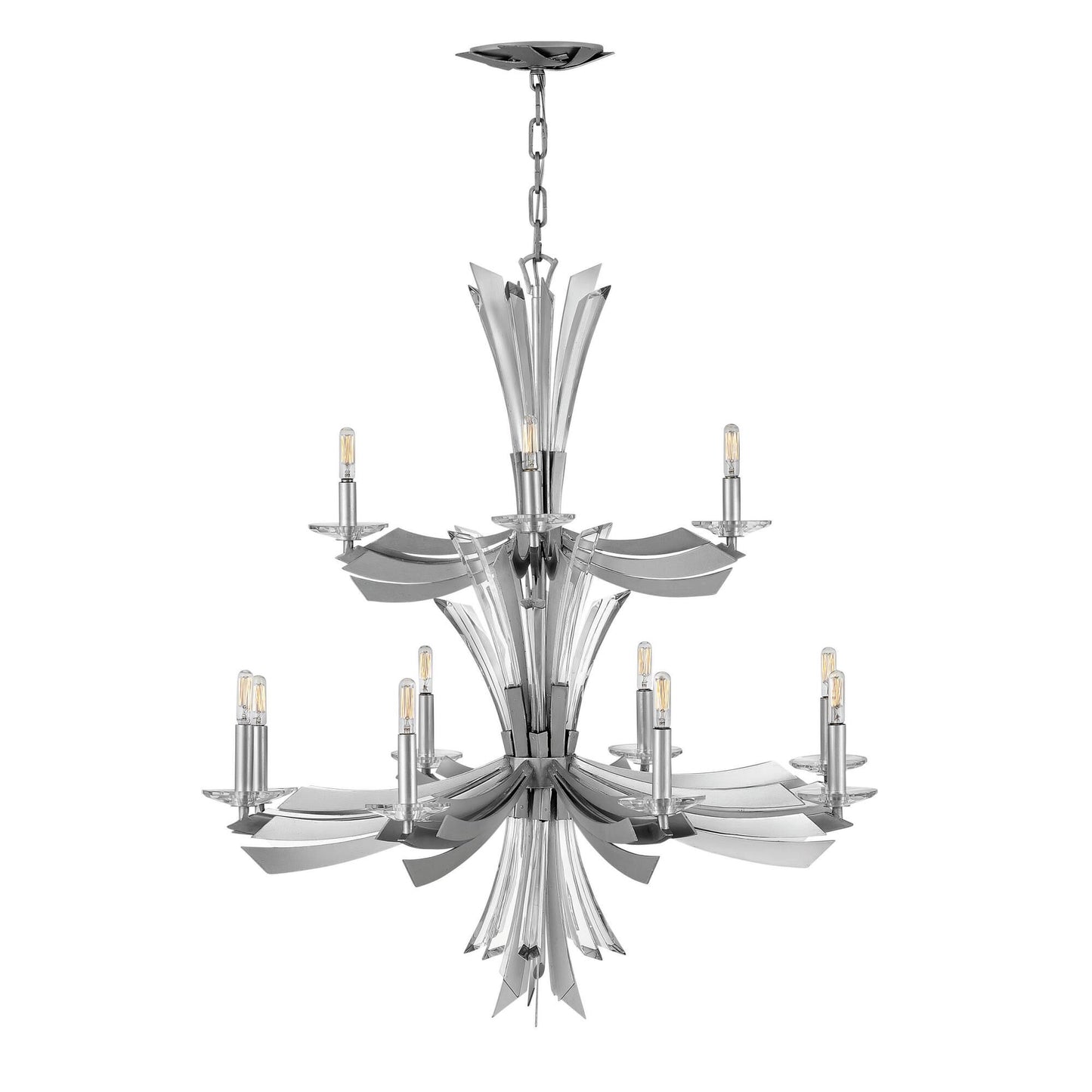 Fredrick Ramond Vida 34 Inch 12 Light Chandelier Cp388545