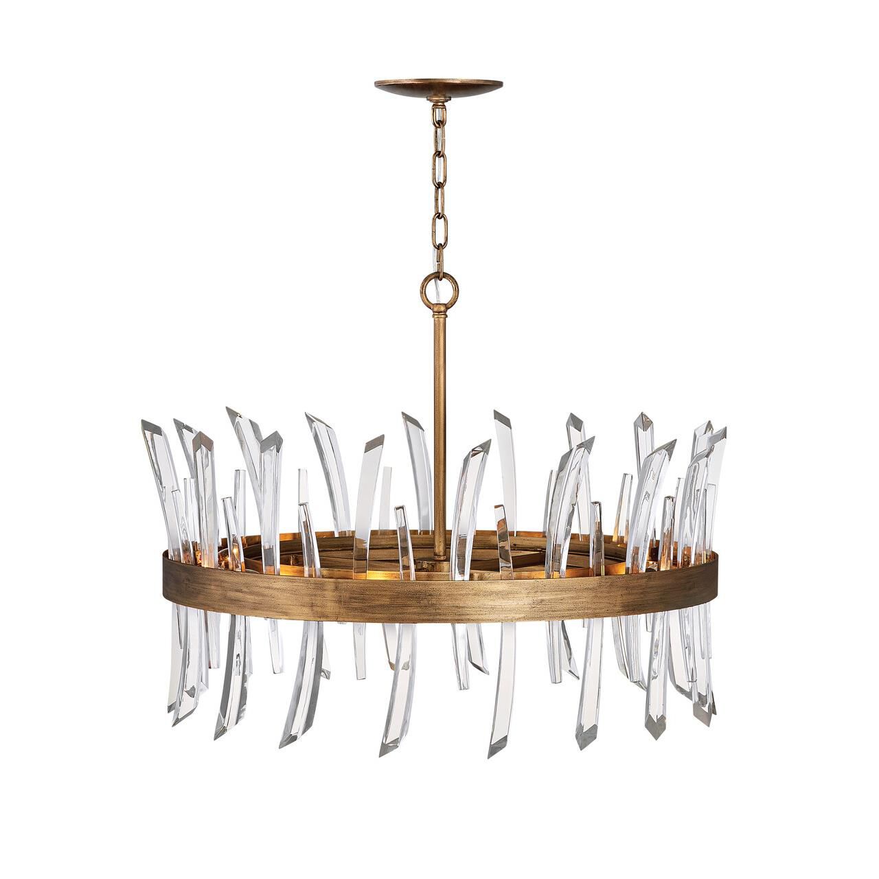 Fredrick Ramond Revel 28 Inch 8 Light Chandelier Cp417294