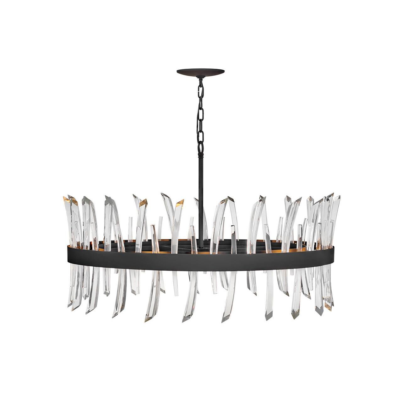 Fredrick Ramond Revel 36 Inch 10 Light Chandelier Cp417295