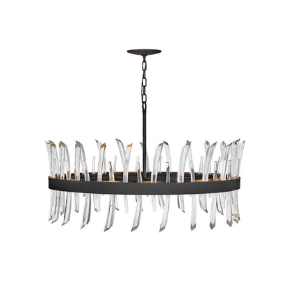 Fredrick Ramond Revel 36 Inch 10 Light Chandelier Cp417295