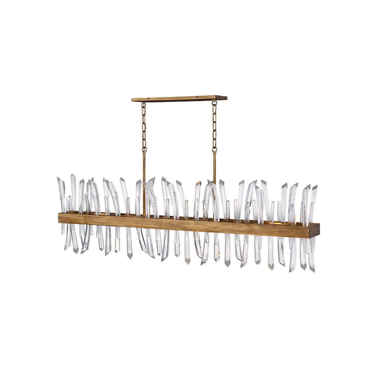 Fredrick Ramond Revel 55 Inch 6 Light Linear Suspension Light Cp417271