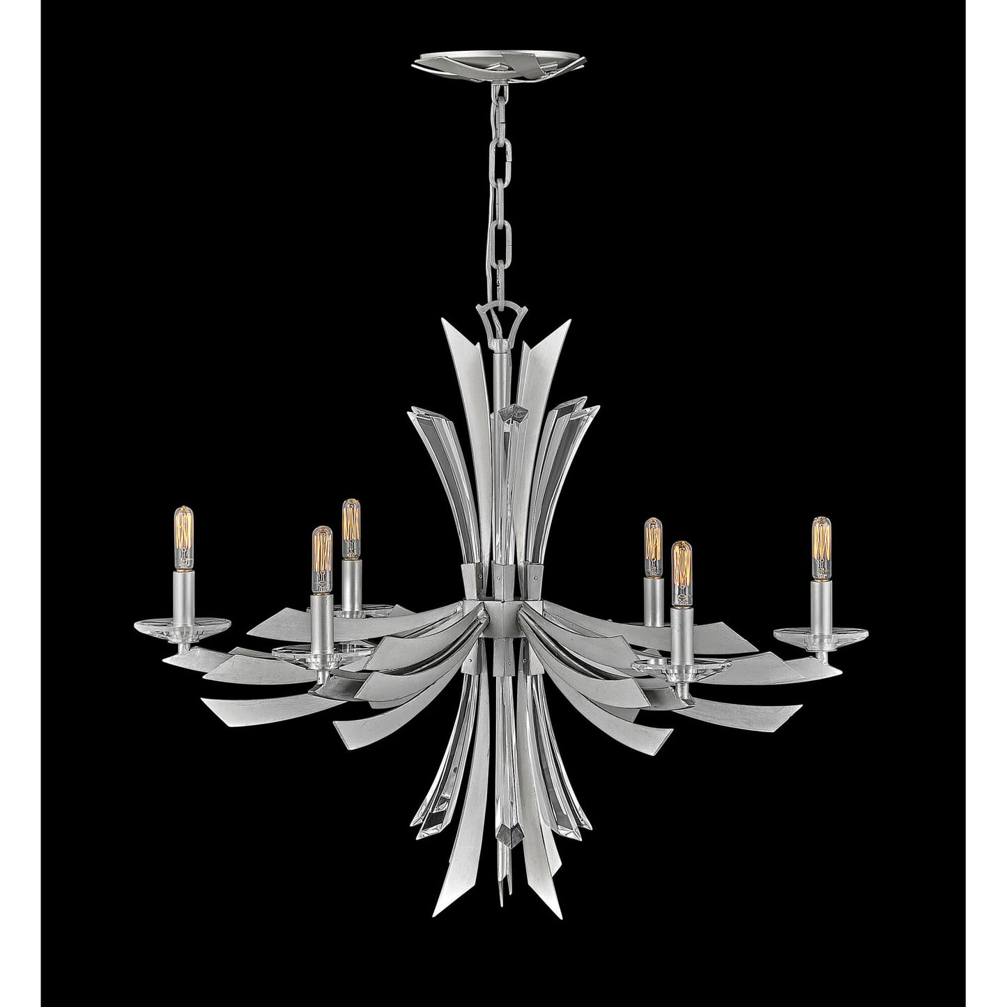 Fredrick Ramond Vida 29 Inch 6 Light Chandelier Cp265489