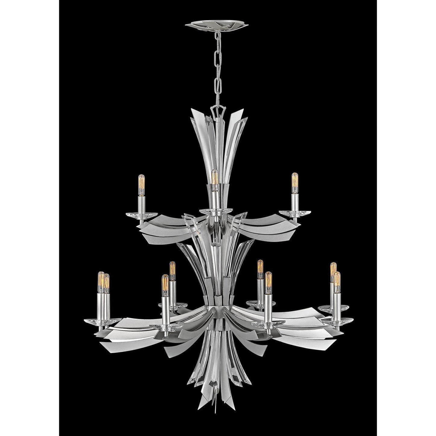 Fredrick Ramond Vida 34 Inch 12 Light Chandelier Cp388545