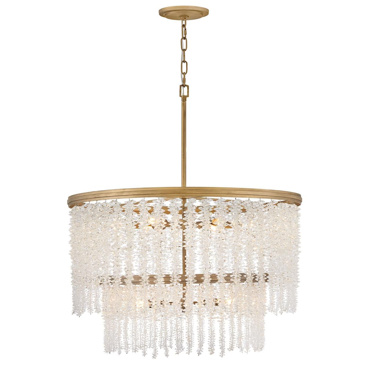 Fredrick Ramond Rubina 30 Inch 12 Light Chandelier Cp796264