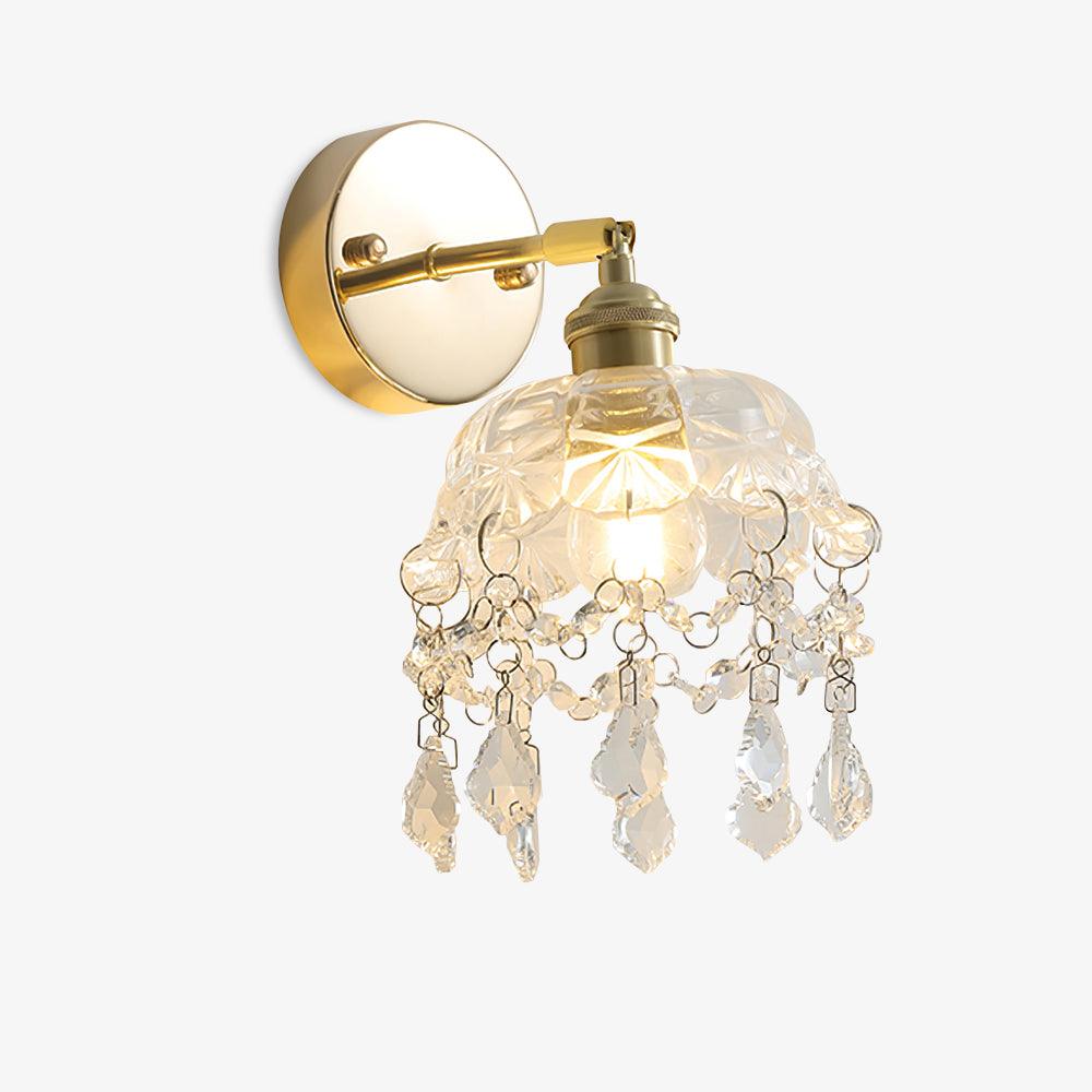 French Crystal Tassel Wall light fixture Wall Light