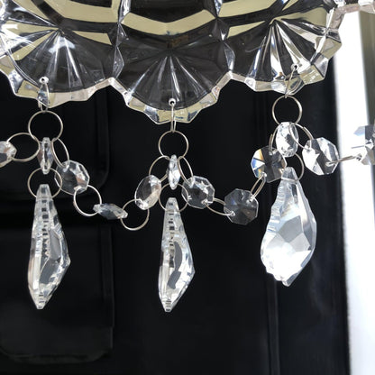 French Crystal Tassel Wall light fixture Wall Light