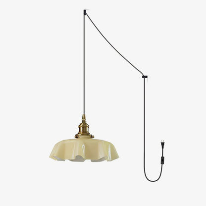 French Flower Houselight Pendant Swag Light