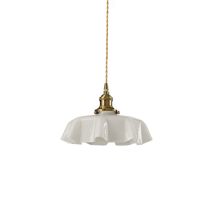 French Flower Houselight Pendant Swag Light