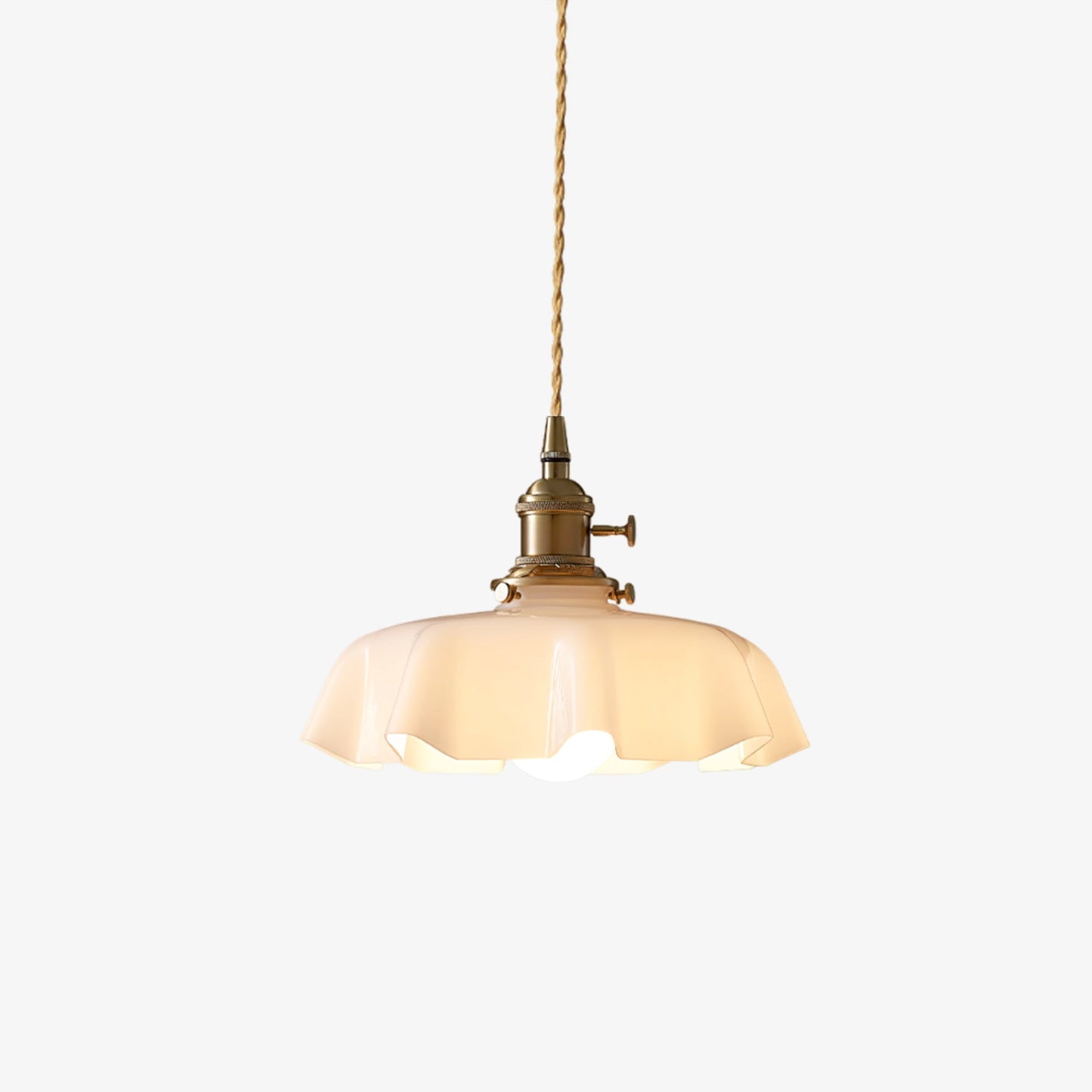 French Flower Houselight Pendant Swag Light