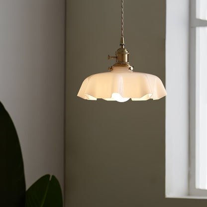 French Flower Houselight Pendant Swag Light