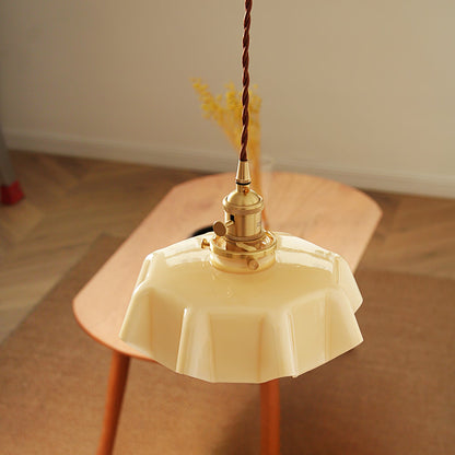 French Flower Houselight Pendant Swag Light