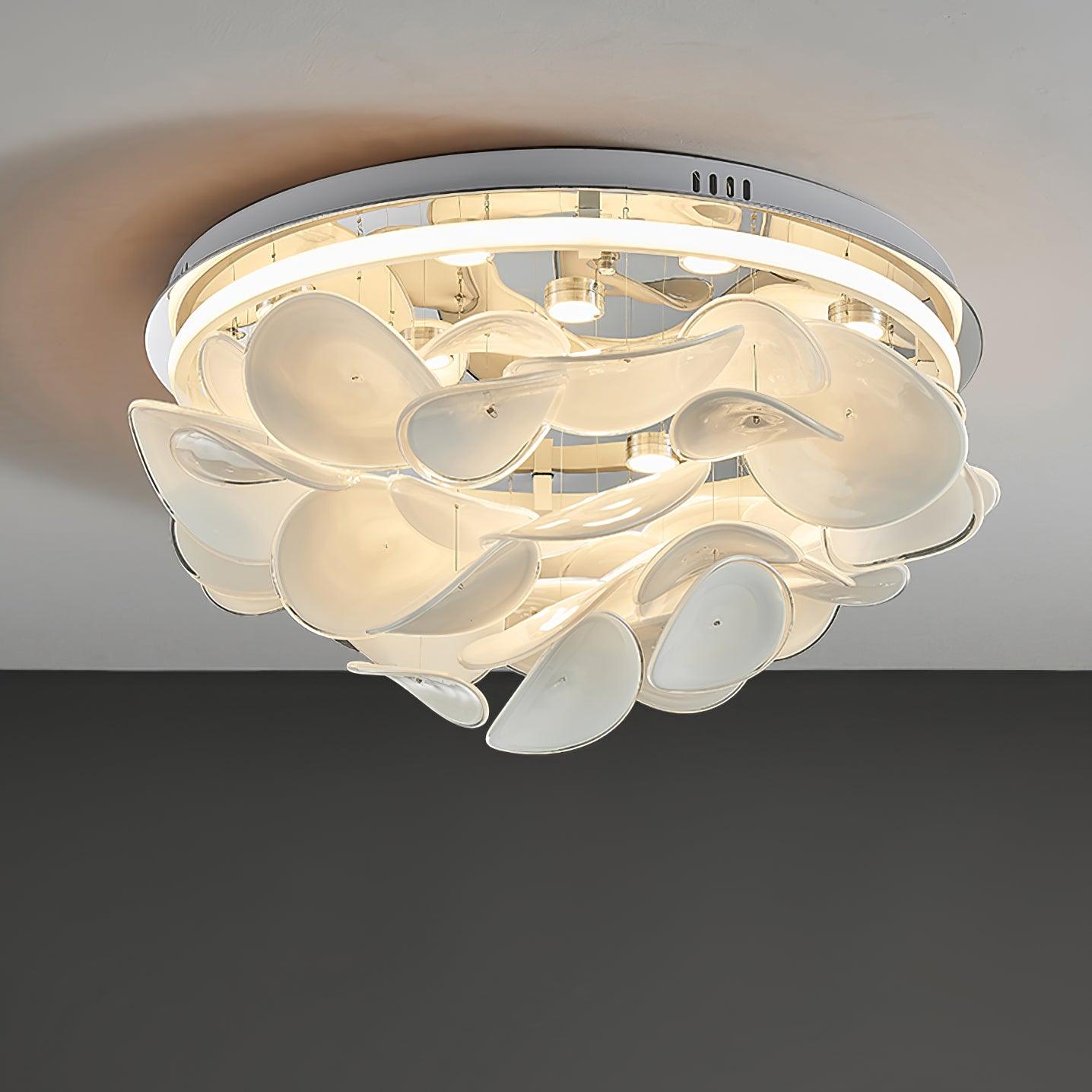 French Radici Petal Overhead fixture Ceiling Lamp