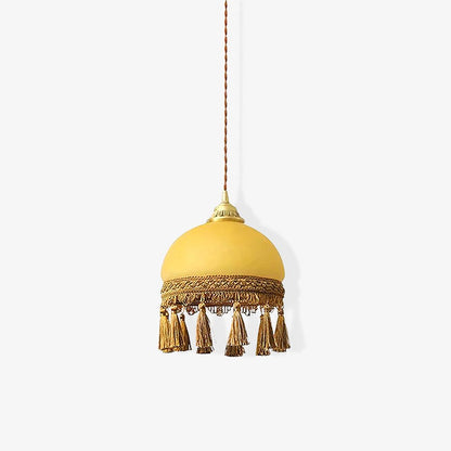 French Tassels Brass Houselight Pendant Light