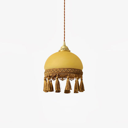 French Tassels Brass Houselight Pendant Light