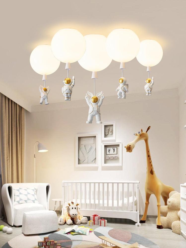 Frosted Balloon Flush mount light Ceiling Light