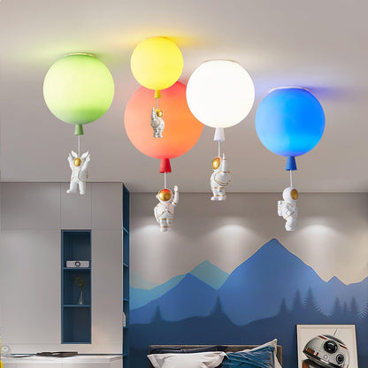 Frosted Balloon Flush mount light Ceiling Light