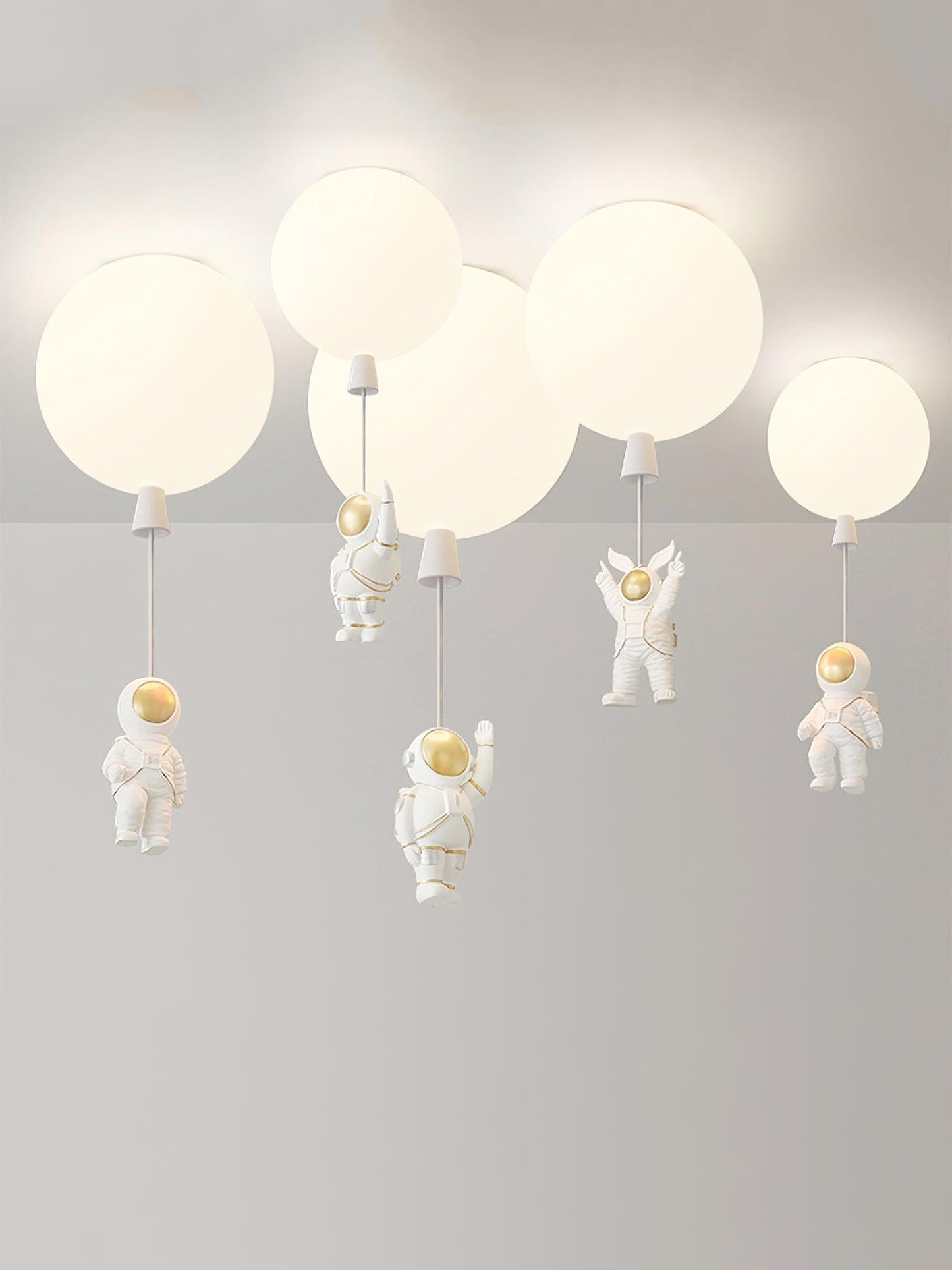 Frosted Balloon Flush mount light Ceiling Light