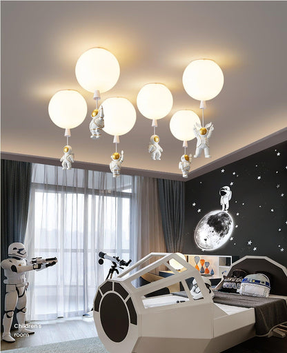 Frosted Balloon Flush mount light Ceiling Light