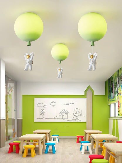 Frosted Balloon Flush mount light Ceiling Light