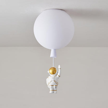 Frosted Balloon Flush mount light Ceiling Light