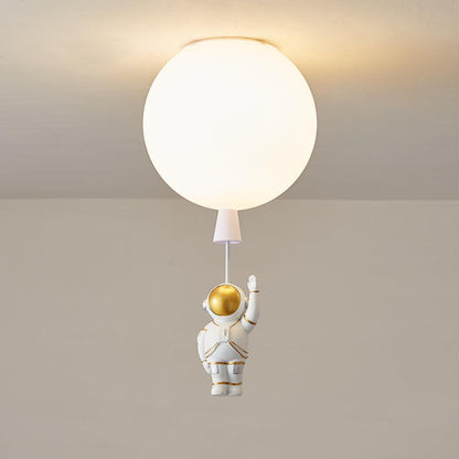 Frosted Balloon Flush mount light Ceiling Light