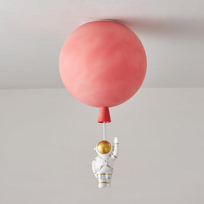 Frosted Balloon Flush mount light Ceiling Light