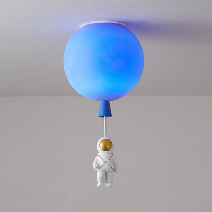 Frosted Balloon Flush mount light Ceiling Light