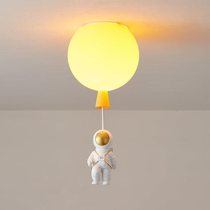 Frosted Balloon Flush mount light Ceiling Light