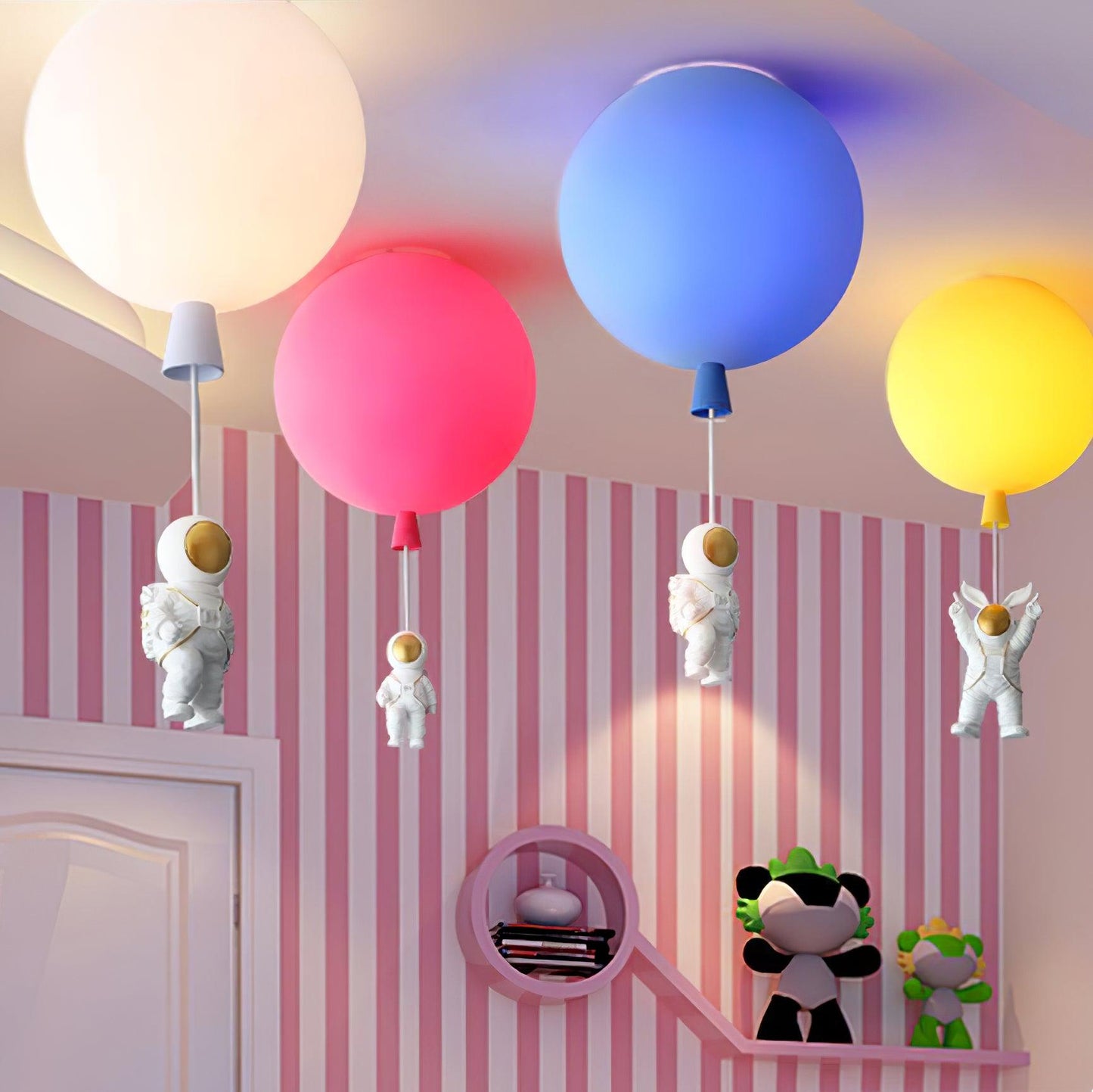 Frosted Balloon Flush mount light Ceiling Light