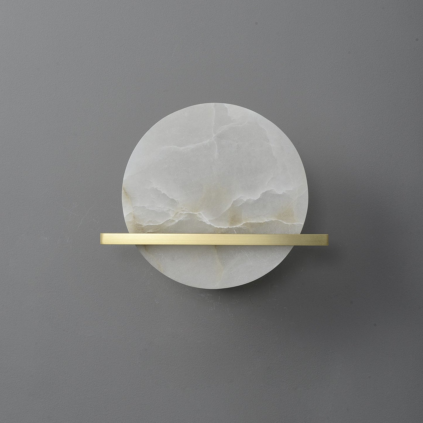 Frosted Echo Alabaster Wall Lamp