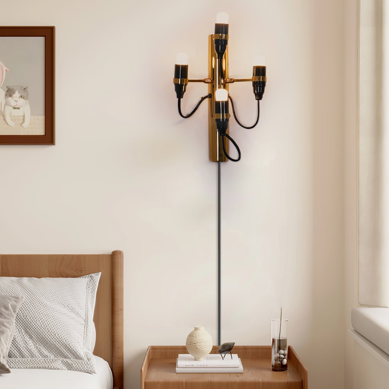 Fruit Plug-in Bracket light Wall Lamp