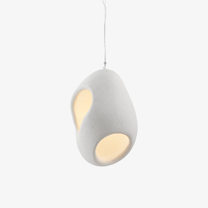 Sculptural Japandi Hanging light Pendant Lamp