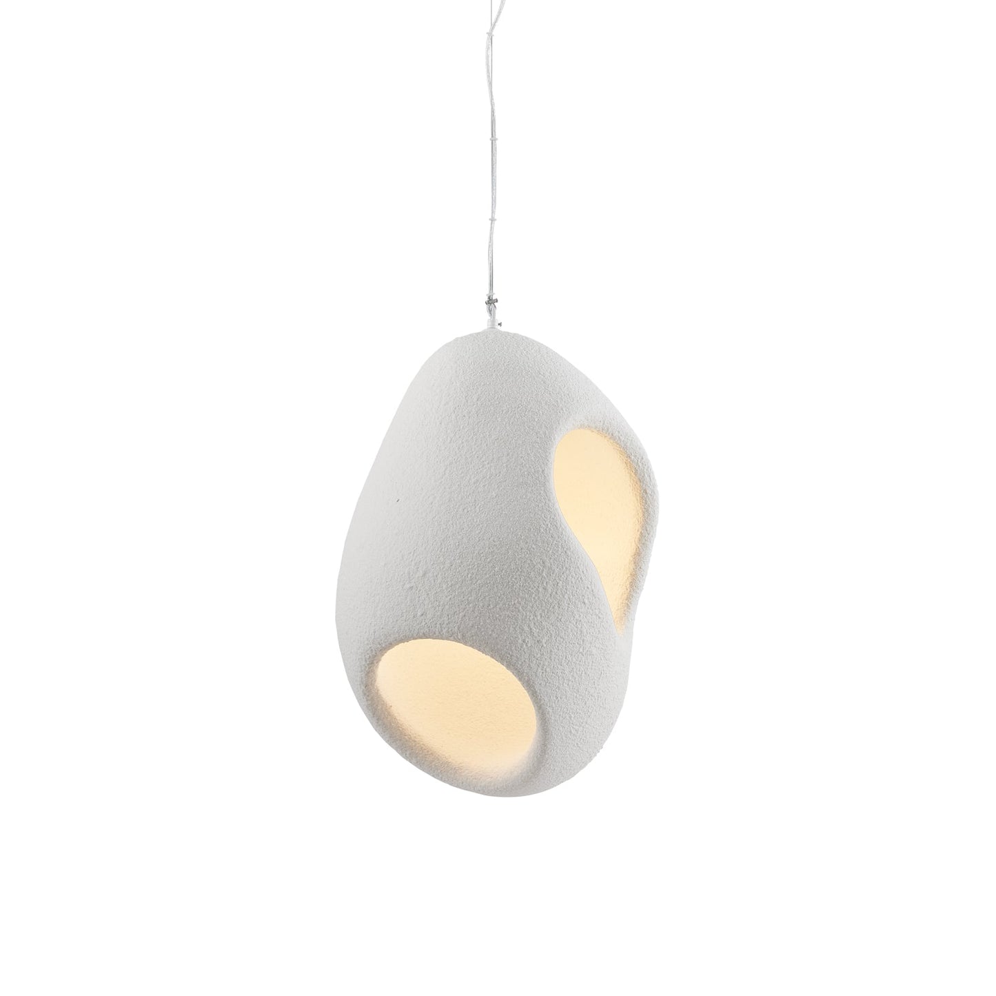 Sculptural Japandi Hanging light Pendant Lamp