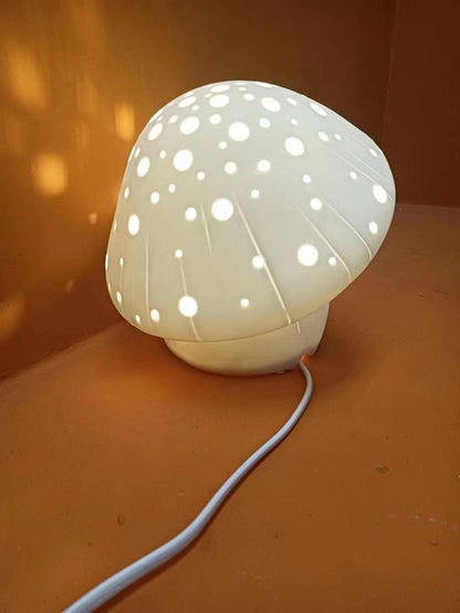 Fungo White Side table lamp Table Lamp