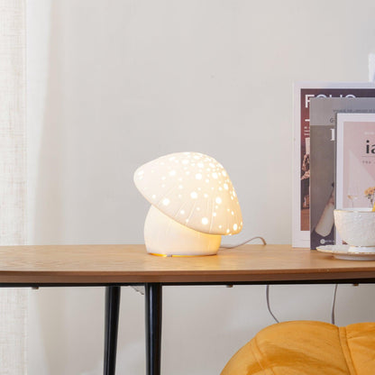 Fungo White Side table lamp Table Lamp