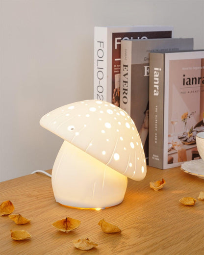 Fungo White Side table lamp Table Lamp