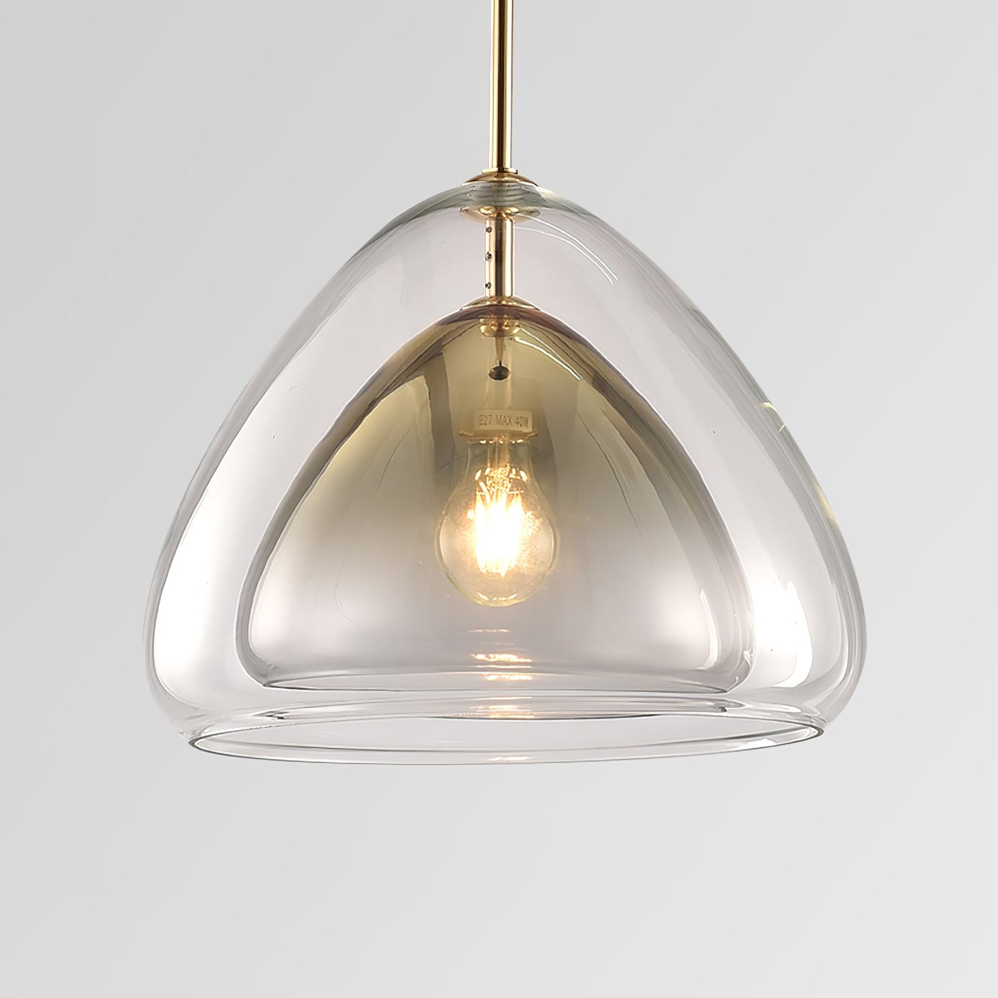 Futuristische Glass Drop light Pendant Light