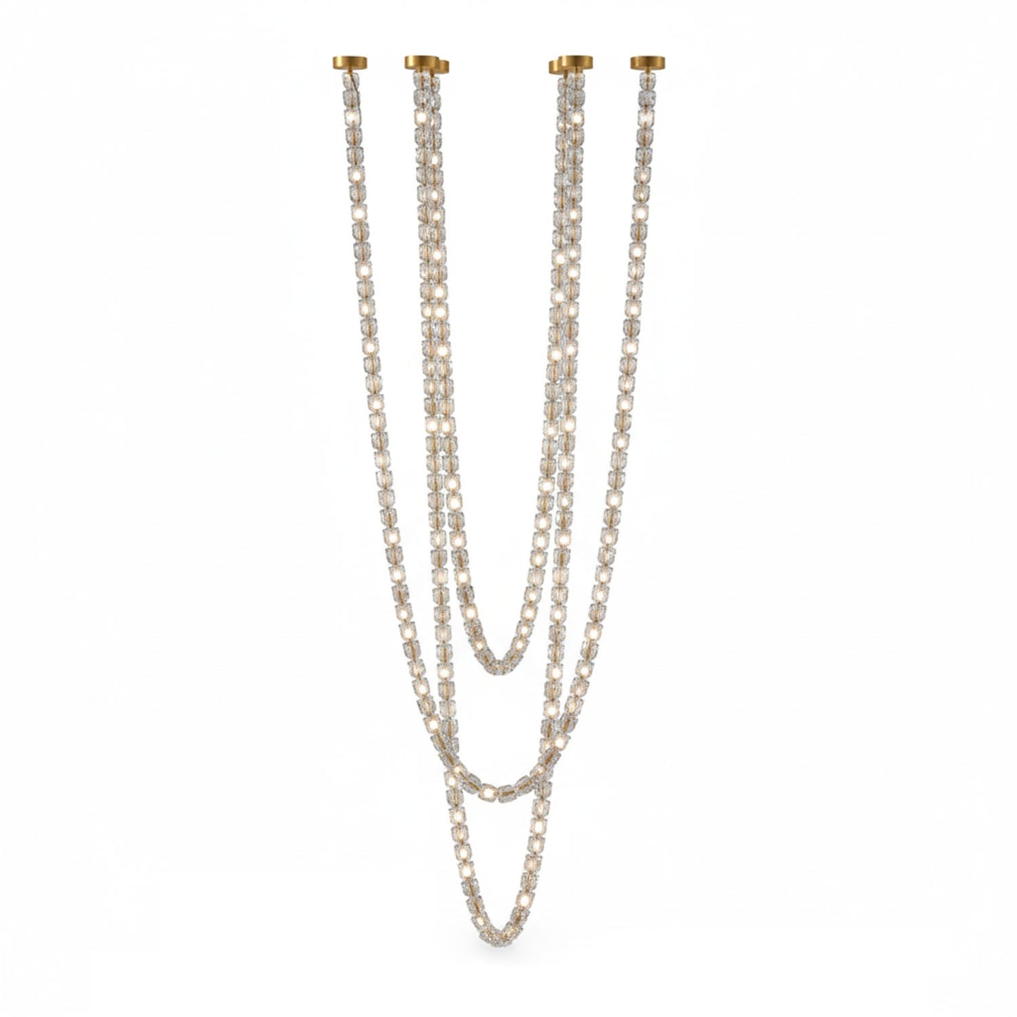 Gabriel Gold Chandelier
