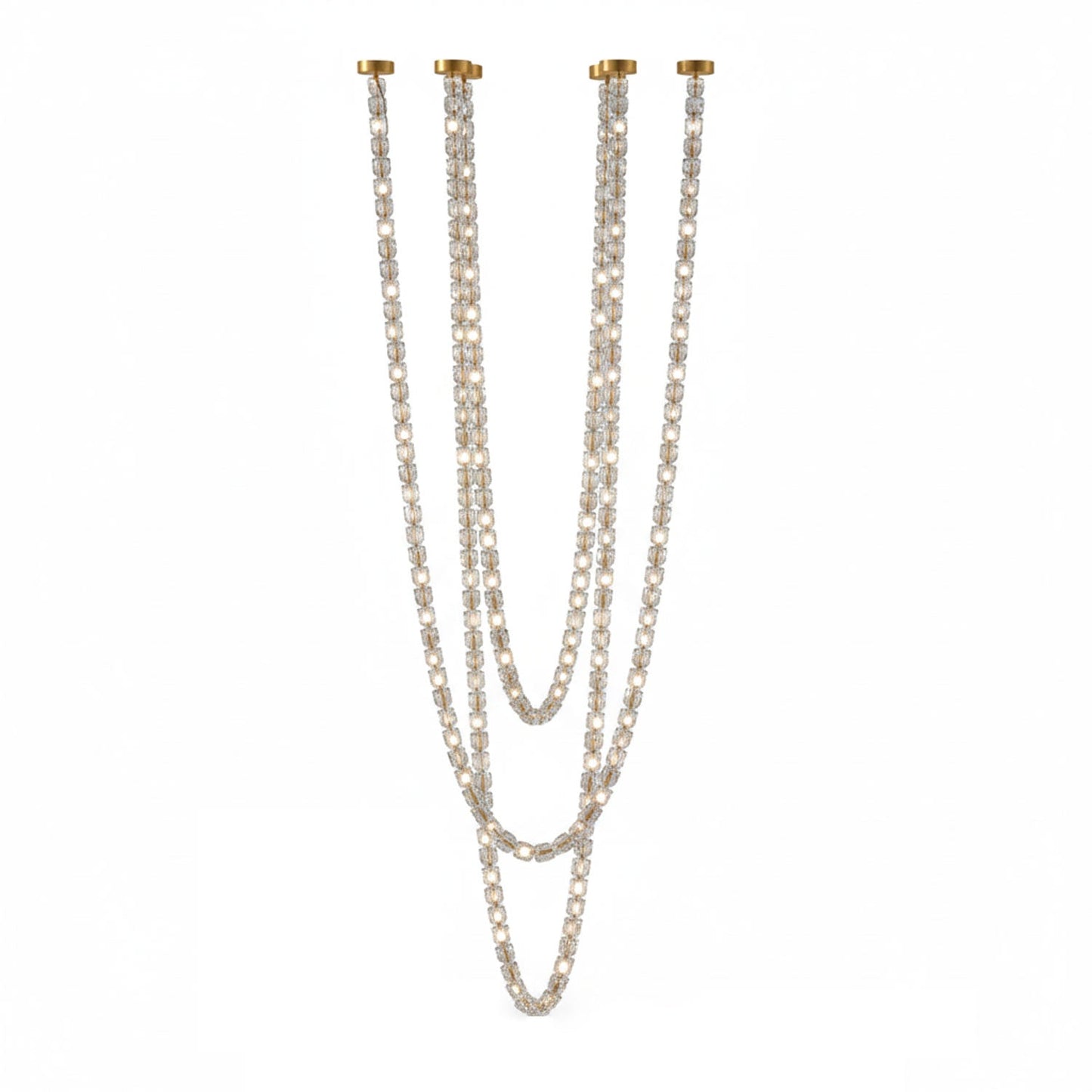 Gabriel Gold Chandelier