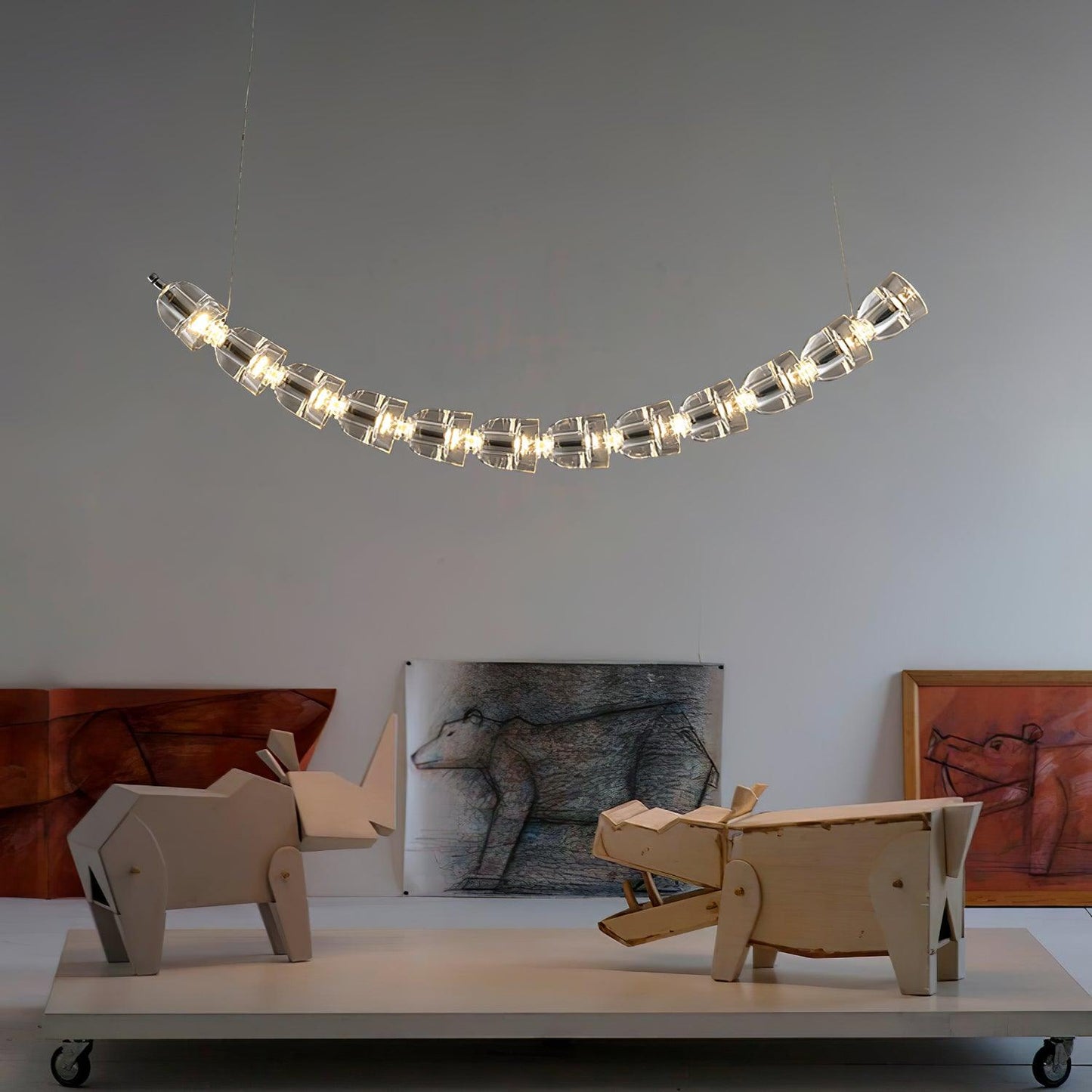 Gabriel Gasolier Chandelier A