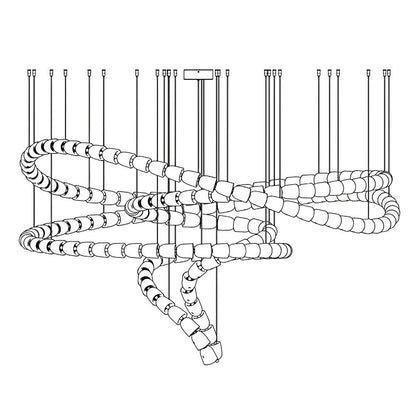 Gabriel Gold Chandelier