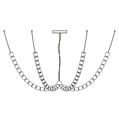 Gabriel Gold Chandelier
