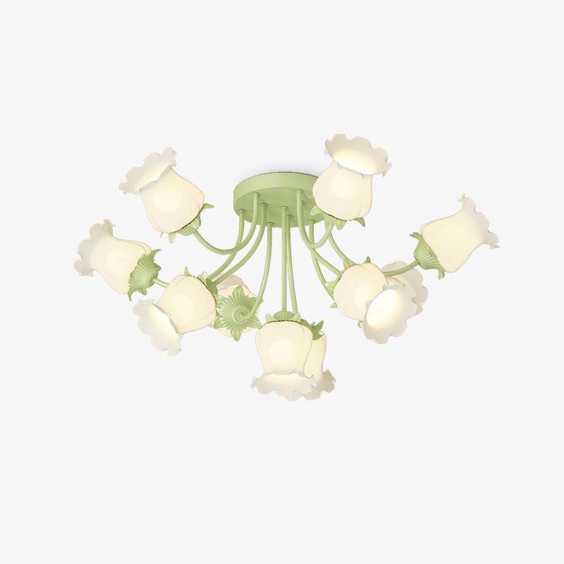 Garden Flower Overhead fixture Ceiling Lamp