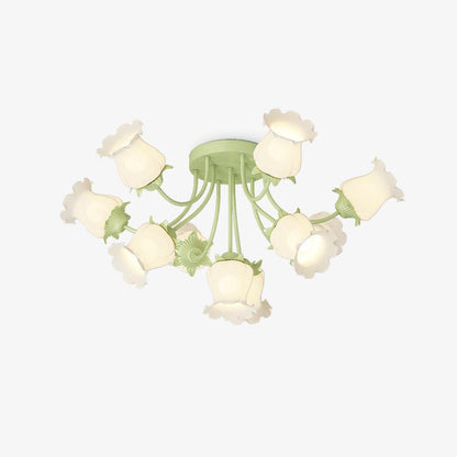 Garden Flower Overhead fixture Ceiling Lamp