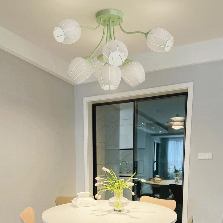 Garden Flower Overhead fixture Ceiling Lamp