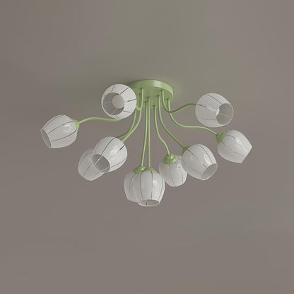 Garden Flower Overhead fixture Ceiling Lamp