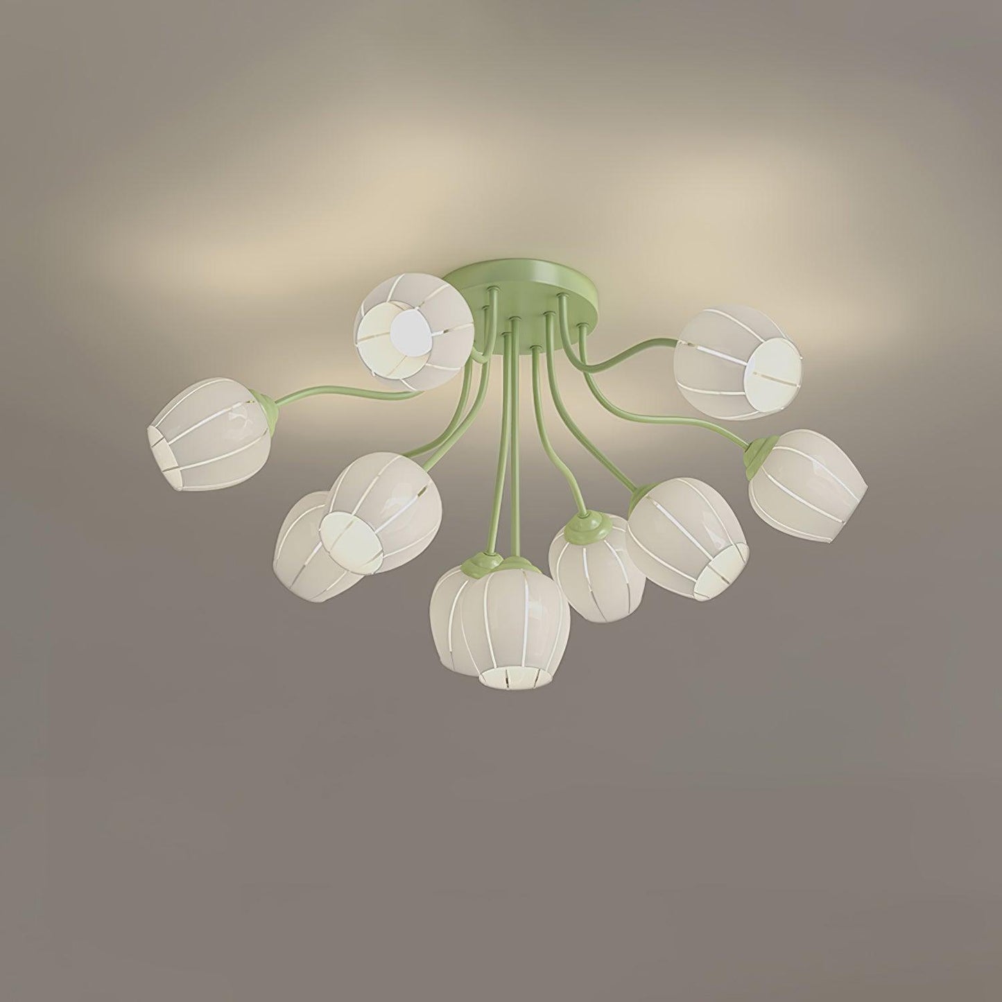 Garden Flower Overhead fixture Ceiling Lamp