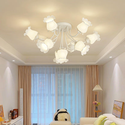 Garden Flower Overhead fixture Ceiling Lamp