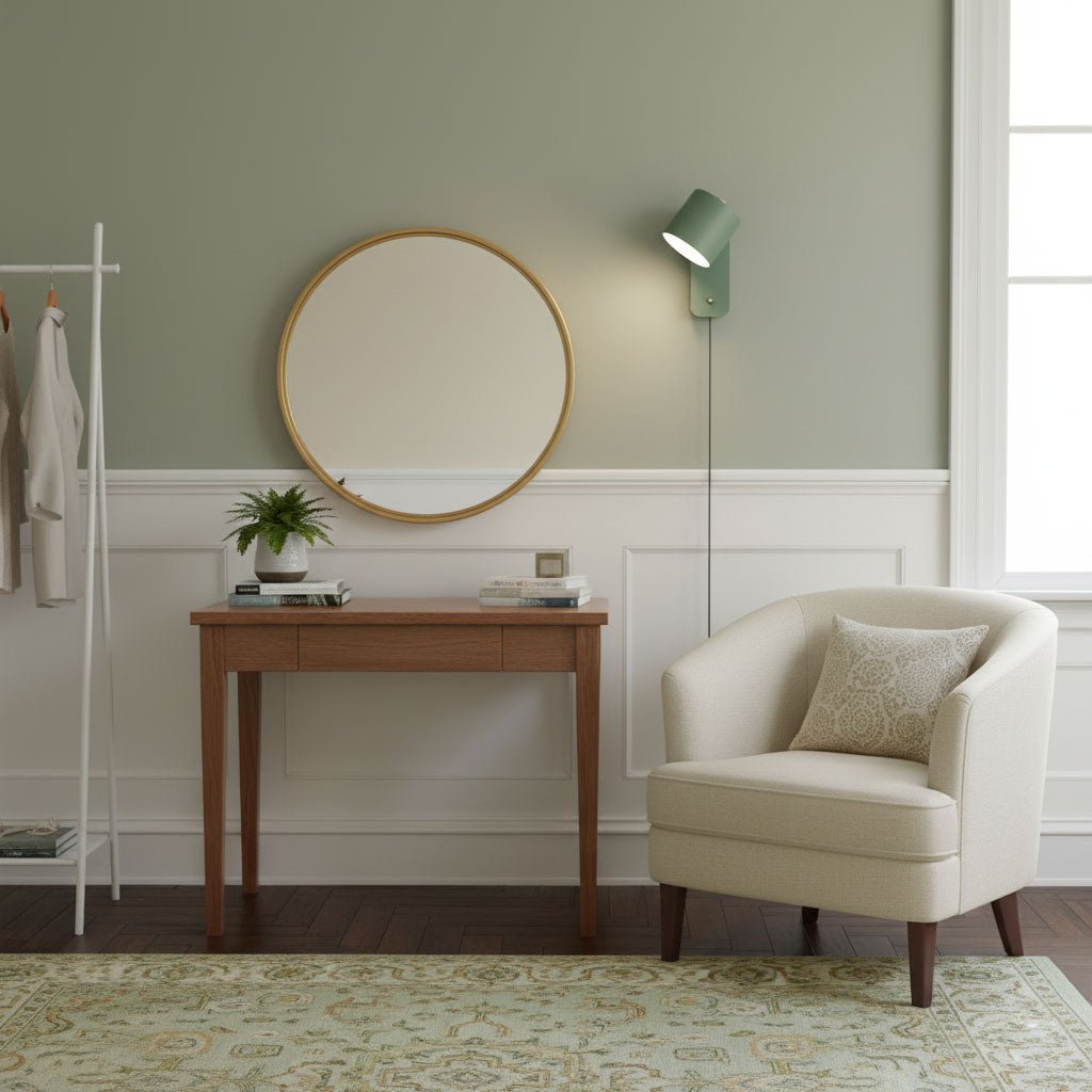 Rotatable Cylinder Plug-in Wall Lamp